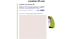 Desktop Screenshot of localiser-ip.com
